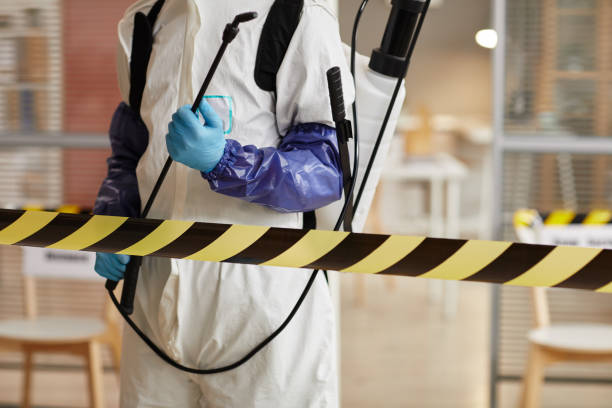 Professional Biohazard Cleanup technician working in Roslyn, PA